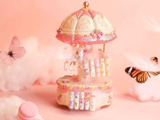 Candy Carousel --Sweet Dreamy Nails Taking Over Disneyland Dream