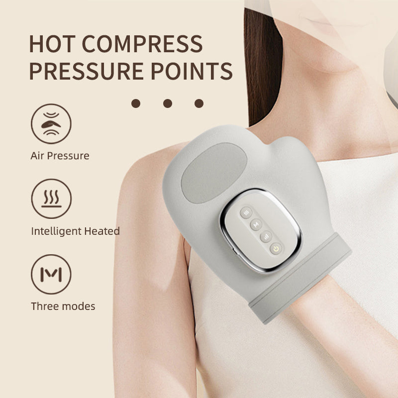 Premium Handmassagegerät | Intelligente warme Kompresse & Reflexzonenmassage