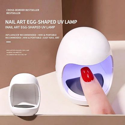 Mini CartoonEgg-shaped Nail Lamp