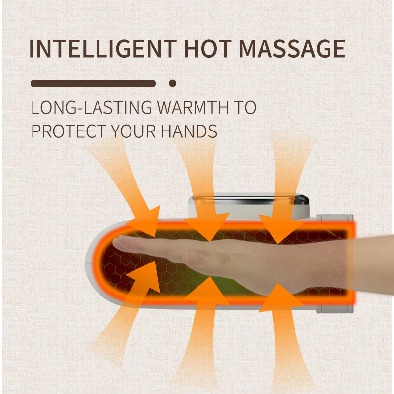 Premium Handmassagegerät | Intelligente warme Kompresse & Reflexzonenmassage