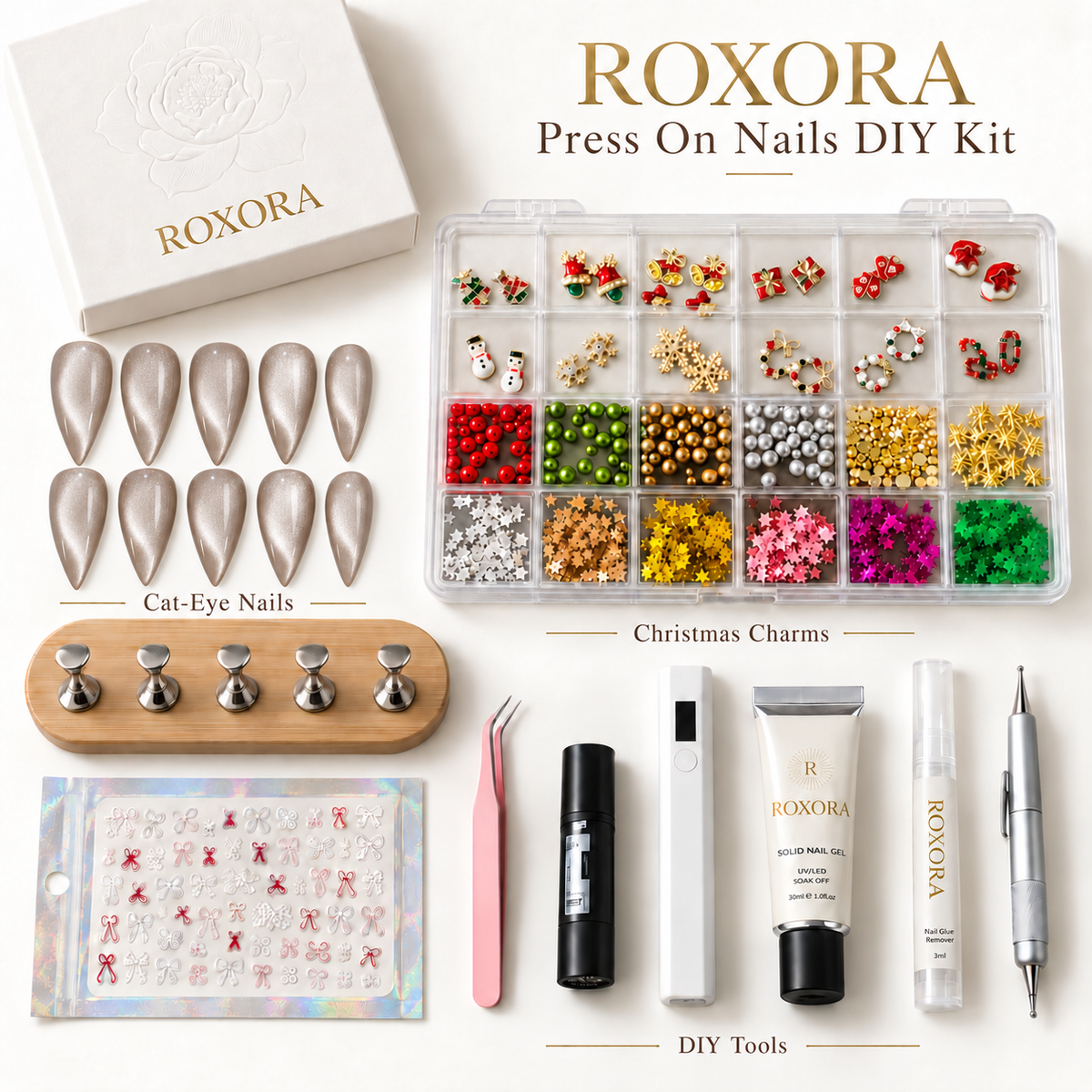ROXORA DIY Christmas Nail KIT