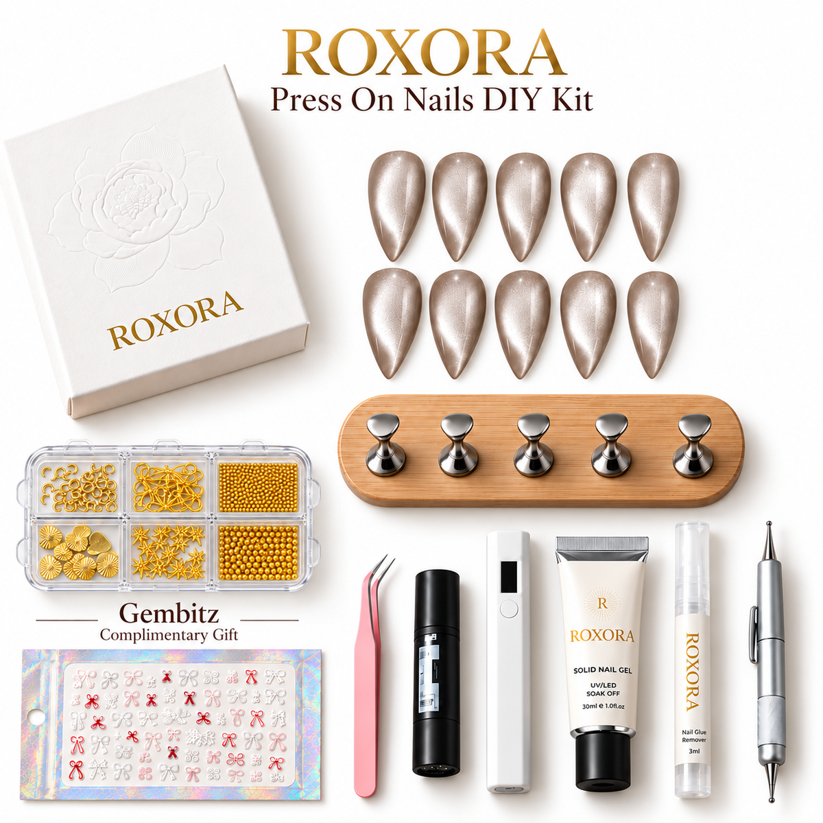 ROXORA DIY Press-On Nail KIT