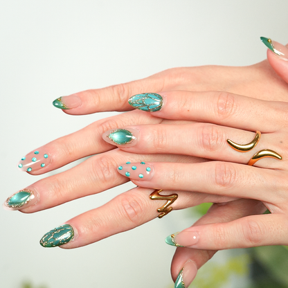Gilded Aqua