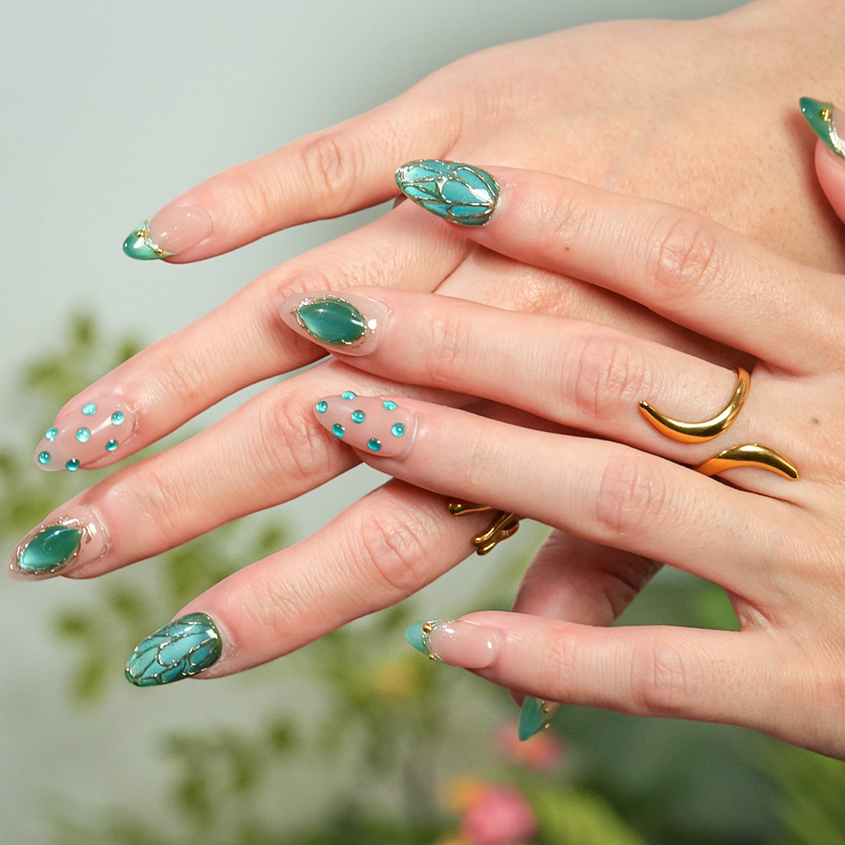 Gilded Aqua