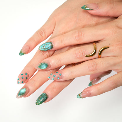Gilded Aqua