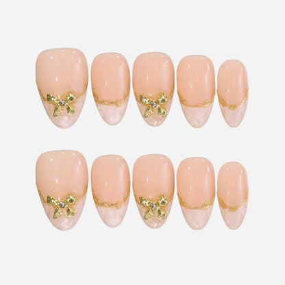 Golden Elegance Nude