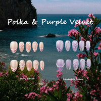 Polka & Purple Velvet