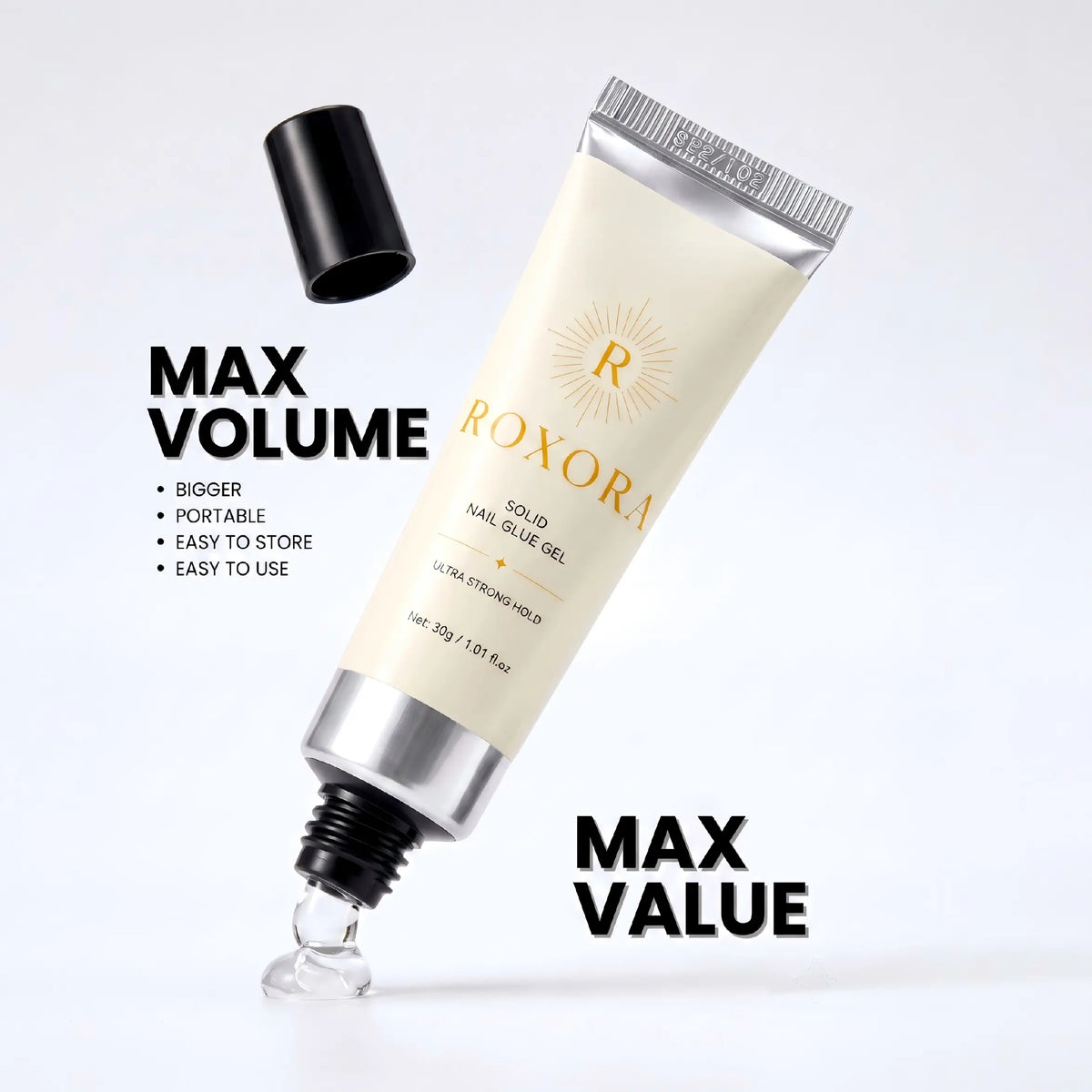 Solid Nail Glue Gel