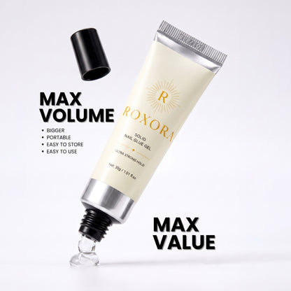 Solid Nail Glue Gel